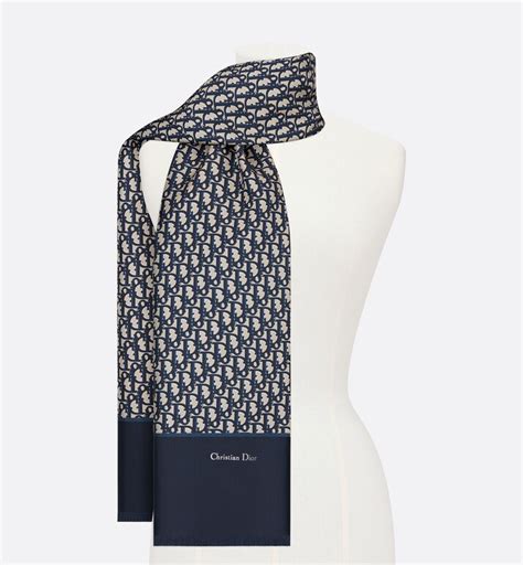 dior toile oblique navy blue stole hongkong|Dior Scarves and mufflers for Women .